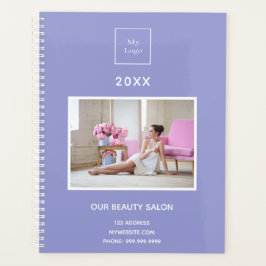 Violett Foto Firmenlogo Schönheitssalon Planer