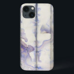 Violett-freie Ausdrucksfarbe iPhone 13 Hülle<br><div class="desc">Dieses phantastische freie Ausdruckswerk von Jennifer Goldberger ist eine violette Aquarell voller Leben. Schwarze Linien verlaufen senkrecht in der Scheibe, und violette Tropfen erstrecken sich von ihnen wie Wellen in einem See. Ein wunderschöner Druck, der bei einigen Zazzle-Produkten gut ankommt. Bestelle noch heute!</div>