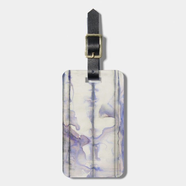 Violett-freie Ausdrucksfarbe Gepäckanhänger (Vorderseite vertikal)