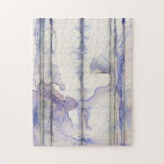 Violett-freie Ausdrucksfarbe Puzzle (Vertikal)