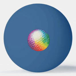 Violett Gelb Grün entworfen Tischtennisball