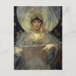 Violett, Herzogin von Rutland Postkarte