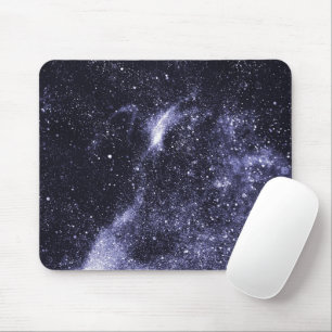 Violett lila abstrakte Galaxie Mousepad