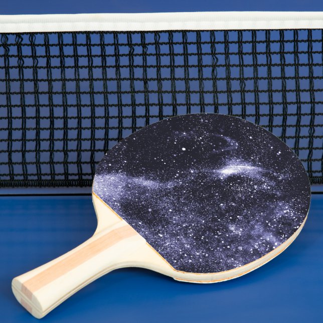 Violett lila abstrakte Galaxie Tischtennis Schläger (InSitu)