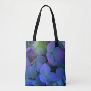 Violett lila rosa blaue Hydrangeas-Blume
