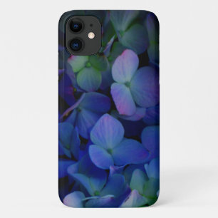 Violett lila-rosa-blaue Hydrangeas-Blume Case-Mate iPhone Hülle
