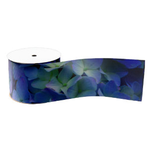Violett lila-rosa-blaue Hydrangeas-Blume Ripsband