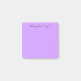 Violett Post-it Klebezettel