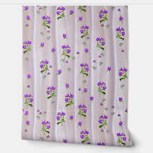 Violett Purplisch-Rose auf Magenta-Pink-Seide