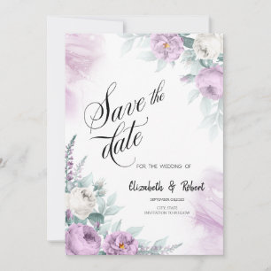 Violett-Rose Save the Date