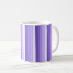 Violett-Schattenstreifen Kaffeetasse