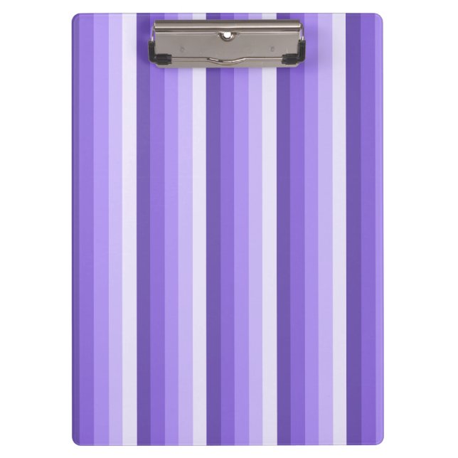 Violett-Schattenstreifen Klemmbrett (Vorderseite)