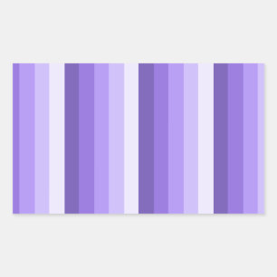 Violett-Schattenstreifen Rechteckiger Aufkleber