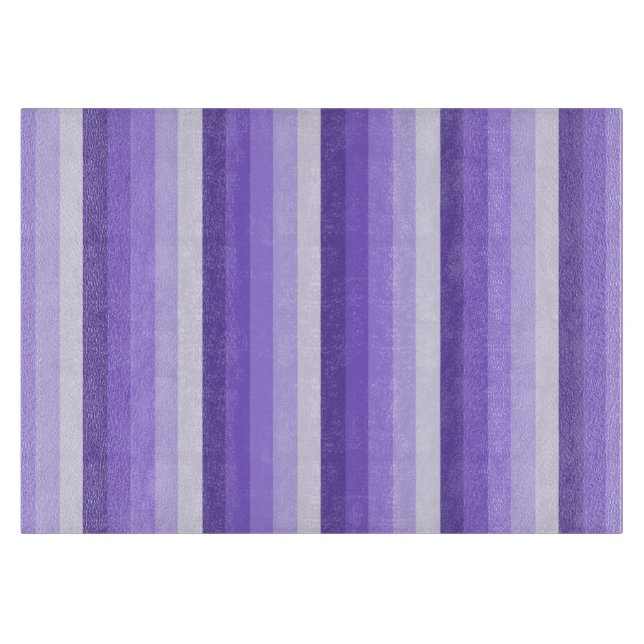 Violett-Schattenstreifen Schneidebrett (Vorderseite)