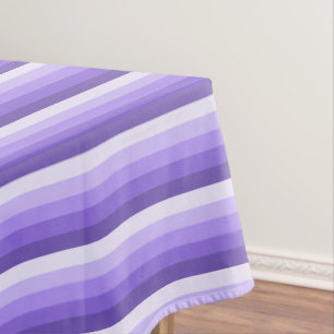 Violett-Schattenstreifen Tischdecke