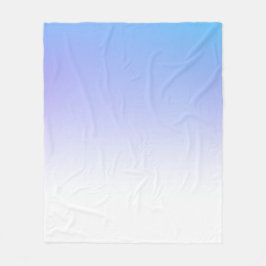 Violett und blau-grün fleecedecke