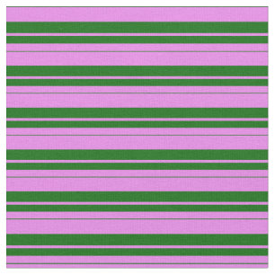 Violett und dunkelgrüne Streifen/Linienmuster Stoff