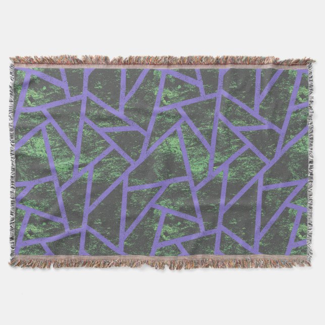 Violett und grünes Mosaik Decke (Vorderseite)
