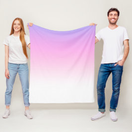 Violett und rosa Ober Fleecedecke