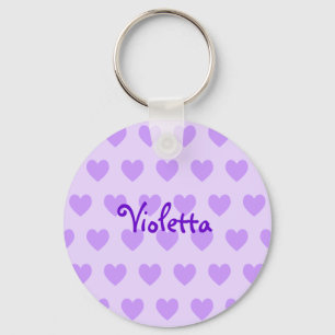 Violetta Lila Schlüsselanhänger