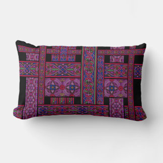Violette Aurora-Buntglas-Lendenkissen Lendenkissen