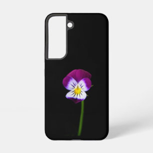 Violette Blume sgcna Samsung Galaxy Hülle