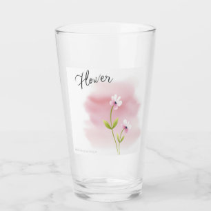 Violette Blume Tasse