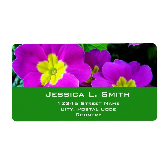 violette Blumen (Vorne)