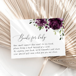 Violette Blumen, Pflaumenblumen, Blume, Bücher für Begleitkarte