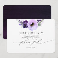 Violette Blumen werden mein Vorschlag für ein Blum