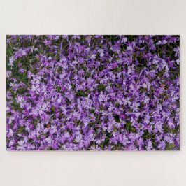 Violette Blüten im Aufbruch – 1014 Teile Lila Phlo Puzzle
