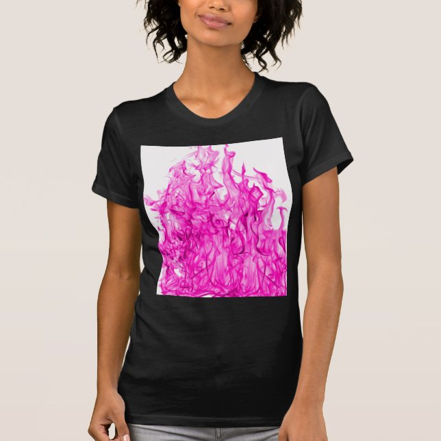 Violette Flamme und violette Feuergeschenke von St T-Shirt (Vorderseite)