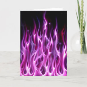 Violette Flammen Karte