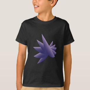 Violette Flügel nb T-Shirt