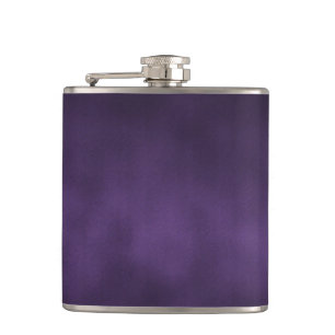 Violette Gothic Ombre-Hintergrundkunst Flachmann