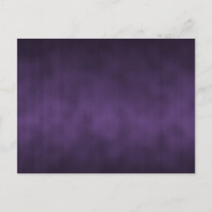Violette Gothic Ombre-Hintergrundkunst Postkarte