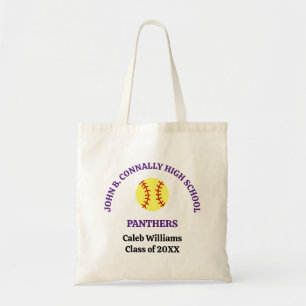 Violette High School Softball-Mannschaft Personali Tragetasche