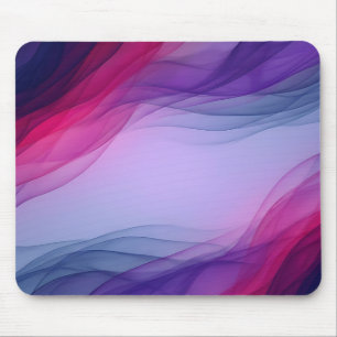 Violette Magenta-Schichtwellen-Mauspad Mousepad