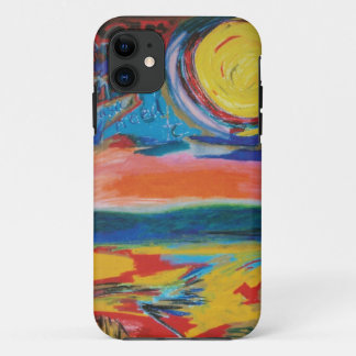 Violette Nacht (1 von 3) Smartphone-Fall iPhone 11 Hülle