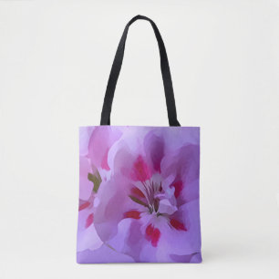 Violette rosa abstrakte Hibiskusblüte