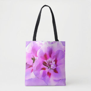 Violette rosa Wasserfarbe Hibiskus