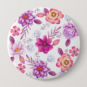 Violette Rose Button