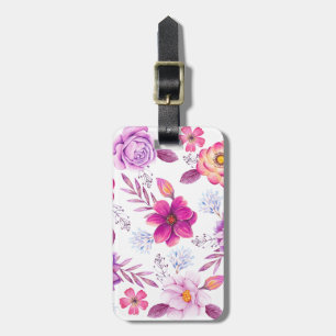 Violette Rose Gepäckanhänger