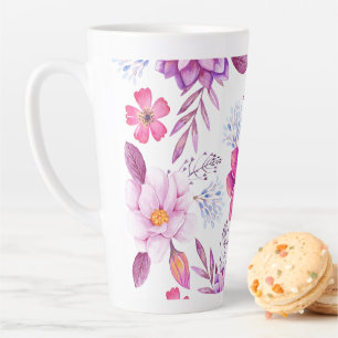 Violette Rose Milchtasse