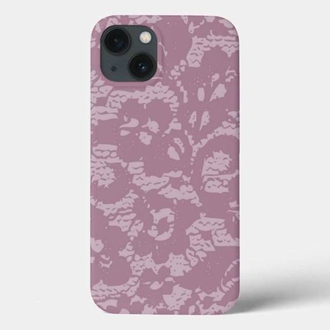 Violette Spitze Case-Mate iPhone Hülle (Rückseite)