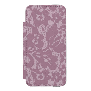 Violette Spitze Incipio Watson™ iPhone 5 Geldbörsen Hülle