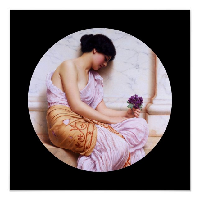 Violette, Süßviolette c1908 Poster (Vorderseite)