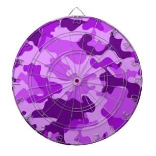 Violette Tarn-Schießscheibe Dartscheibe
