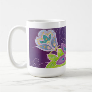 Violette Tulpe-Kaffee-Tasse Tasse