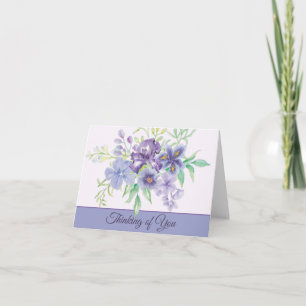 Violette und blaue Wasserfarben-Schwertlilien anpa